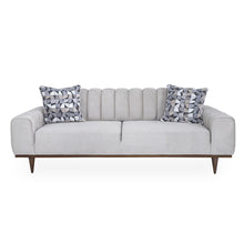 Load image into Gallery viewer, AICO Balboa Sofa in Warm Walnut
