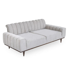 Load image into Gallery viewer, AICO Balboa Sofa in Warm Walnut
