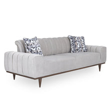 Load image into Gallery viewer, AICO Balboa Sofa in Warm Walnut
