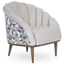 Load image into Gallery viewer, AICO Balboa Accent Chair in Warm Walnut
