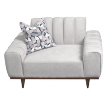 Load image into Gallery viewer, AICO Balboa Chair And A Half in Warm Walnut
