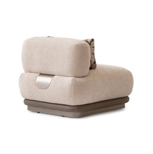 Load image into Gallery viewer, AICO Furniture Bristol Point Armless Chair in Saddle Brown
