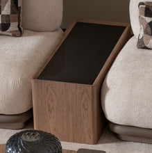 Load image into Gallery viewer, AICO Furniture Bristol Point Sectional Table in Saddle Brown
