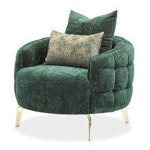 Load image into Gallery viewer, AICO Furniture Celine Chair in Emerald/Gold image
