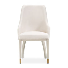 Load image into Gallery viewer, AICO Furniture Carmela Dining Arm Chair (Set of 2) in Shimmer Ivory

