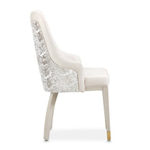 Load image into Gallery viewer, AICO Furniture Carmela Dining Arm Chair (Set of 2) in Shimmer Ivory
