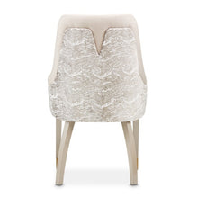 Load image into Gallery viewer, AICO Furniture Carmela Dining Arm Chair (Set of 2) in Shimmer Ivory
