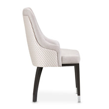 Load image into Gallery viewer, AICO Furniture Carmela Dining Arm Chair (Set of 2) in Glossy Charcoal Sand
