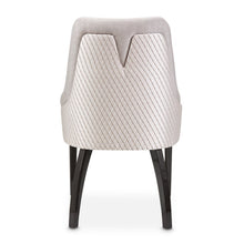 Load image into Gallery viewer, AICO Furniture Carmela Dining Arm Chair (Set of 2) in Glossy Charcoal Sand

