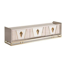 Load image into Gallery viewer, AICO Carmela Media Cabinet in Shimmer Ivory
