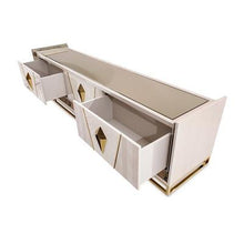 Load image into Gallery viewer, AICO Carmela Media Cabinet in Shimmer Ivory
