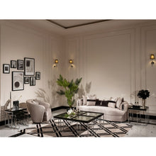 Load image into Gallery viewer, AICO Furniture Carmela Mansion Sofa Zinc in Silver
