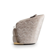 Load image into Gallery viewer, AICO Carmela Accent Chair in Shimmer Ivory
