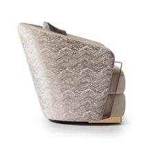 Load image into Gallery viewer, AICO Carmela Accent Chair in Shimmer Ivory
