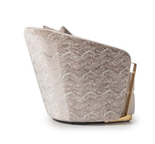 Load image into Gallery viewer, AICO Carmela Accent Chair in Shimmer Ivory
