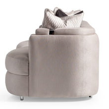 Load image into Gallery viewer, AICO Furniture Carmela Mansion Sofa Zinc in Silver
