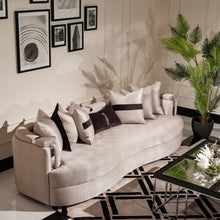 Load image into Gallery viewer, AICO Furniture Carmela Mansion Sofa Zinc in Silver
