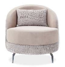 Load image into Gallery viewer, AICO Furniture Dion Chair in Stone/Silver
