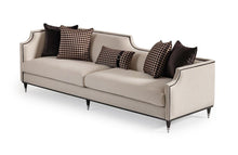 Load image into Gallery viewer, AICO La Francaise Mansion Sofa in Cafe/Black
