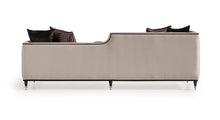 Load image into Gallery viewer, AICO La Francaise Mansion Sofa in Cafe/Black
