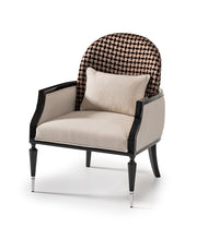 Load image into Gallery viewer, AICO La Francaise Accent Chair in Cafe/Black
