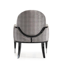 Load image into Gallery viewer, AICO La Francaise Accent Chair in Domino/Black
