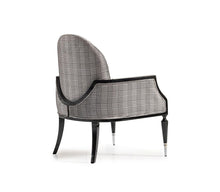 Load image into Gallery viewer, AICO La Francaise Accent Chair in Domino/Black
