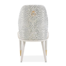 Load image into Gallery viewer, AICO Furniture Lisbon Side Chair in Silken Matte Cream
