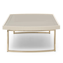 Load image into Gallery viewer, AICO Lisbon Cocktail Table in Silken Matte Cream
