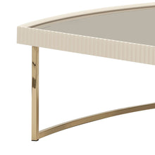 Load image into Gallery viewer, AICO Lisbon Cocktail Table in Silken Matte Cream

