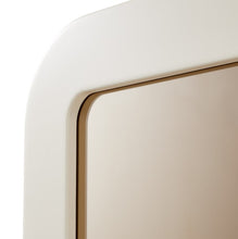 Load image into Gallery viewer, AICO Furniture Wall Mirror in Silken Matte Cream
