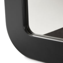 Load image into Gallery viewer, AICO Furniture Wall Mirror in Silken Matte Black
