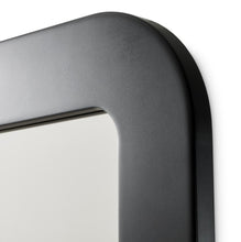 Load image into Gallery viewer, AICO Furniture Wall Mirror in Silken Matte Black
