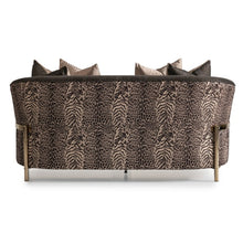 Load image into Gallery viewer, AICO Furniture Lisbon Loveseat in Onyx Gold
