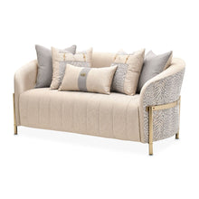 Load image into Gallery viewer, AICO Lisbon Loveseat in Opal Gold image
