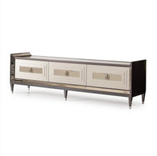 Load image into Gallery viewer, AICO Lousanne Media Cabinet in Glossy Mocha Sand
