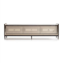Load image into Gallery viewer, AICO Lousanne Media Cabinet in Glossy Mocha Sand image
