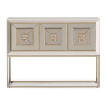 Load image into Gallery viewer, AICO Furniture Madison Small Console with Leg in Glistening Gold
