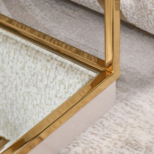 Load image into Gallery viewer, AICO Furniture Savannah Breeze End Table in Bright Gold
