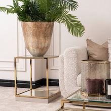 Load image into Gallery viewer, AICO Furniture Savannah Breeze End Table in Bright Gold

