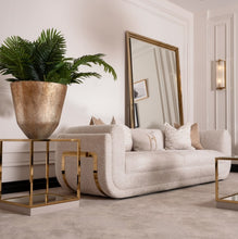 Load image into Gallery viewer, AICO Furniture Savannah Breeze Standard Sofa Cashmere in Bright Gold
