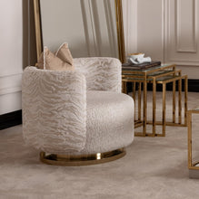 Load image into Gallery viewer, AICO Furniture Savannah Breeze 3pc Nesting Tables Set in Bright Gold
