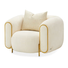 Load image into Gallery viewer, AICO Furniture Sassani Chair Crepe in Gold
