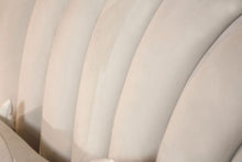 Load image into Gallery viewer, AICO London Place Queen Upholstered Panel Bed in Creamy Pearl
