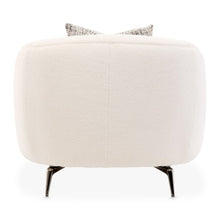 Load image into Gallery viewer, AICO Furniture Noir Chair Marshmallow in Black Nickel
