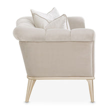 Load image into Gallery viewer, AICO Yvette Chair and A Half in Porcini Medium Champagne
