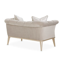 Load image into Gallery viewer, AICO Yvette Chair and A Half in Porcini Medium Champagne
