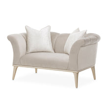 Load image into Gallery viewer, AICO Yvette Chair and A Half in Porcini Medium Champagne

