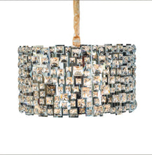 Load image into Gallery viewer, AICO Furniture Lighting Facets 6 Light Chandelier image

