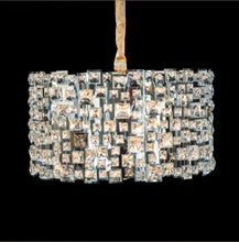 Load image into Gallery viewer, AICO Furniture Lighting Facets 6 Light Chandelier
